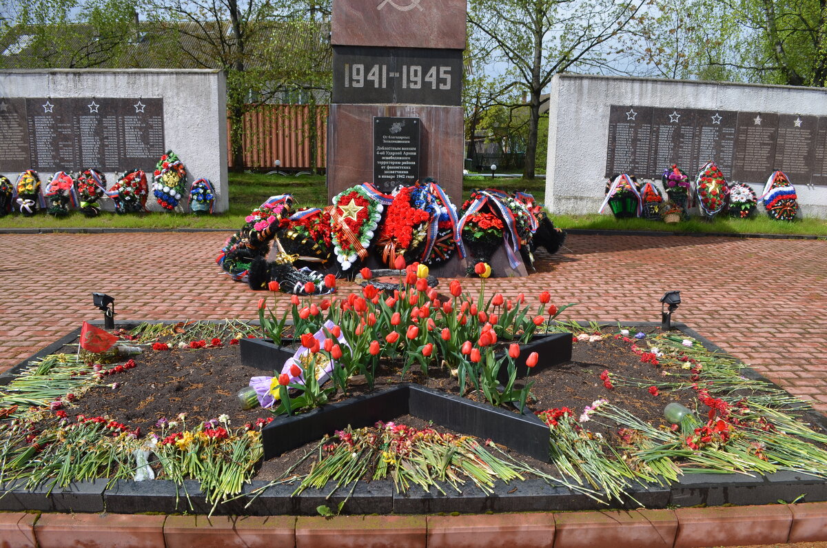 Город Западная Двина, воинский мемориал, май 2020... - Владимир Павлов