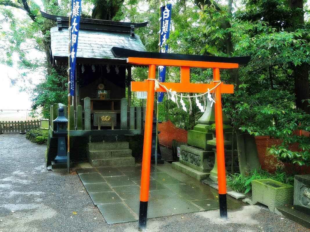 Святилище у замка Кумамото Япония - wea *