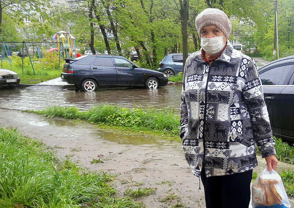 в дождик хочется чайку со сладким пряником . - Любовь 