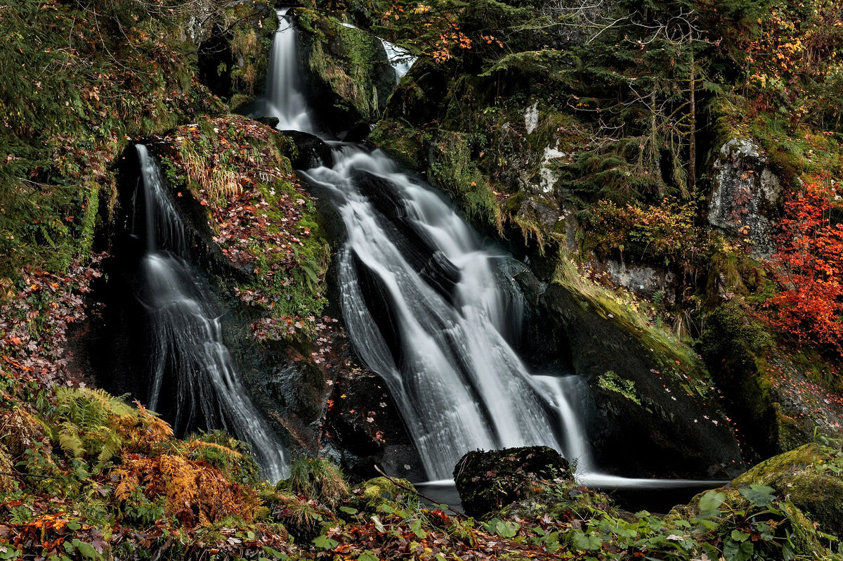 Водопад Триберг (Triberger Waterfall) - Bo Nik