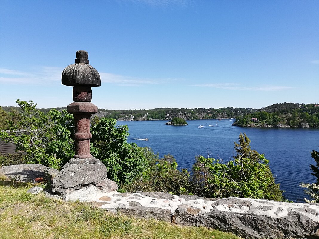 Вид с острова Lidingö Стокгольм Щвеция - wea *