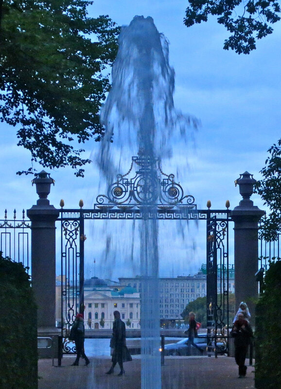 фонтан в Летнем саду - Елена 
