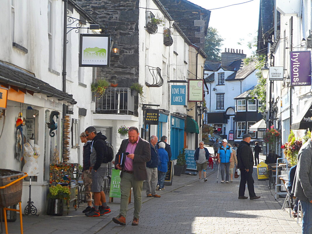 Город Боунесс-он-Уиндермир (Bowness-on-Windermere). Графство Камбрия - Галина 