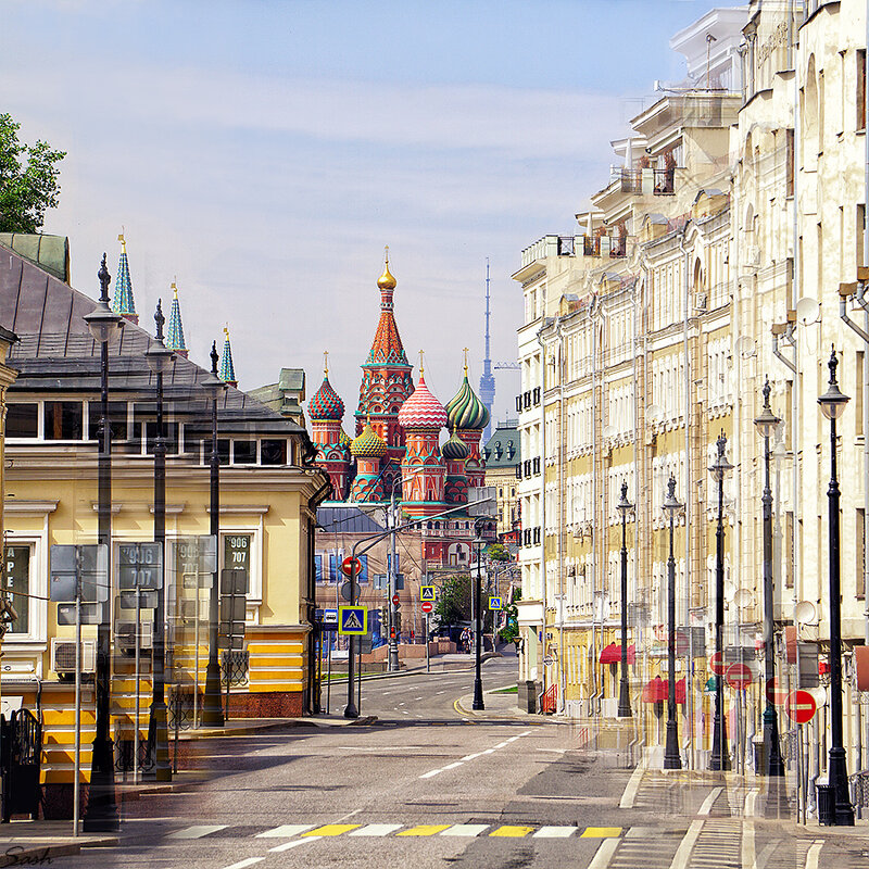 Москва. Полдень. Карантин. - Alex Sash