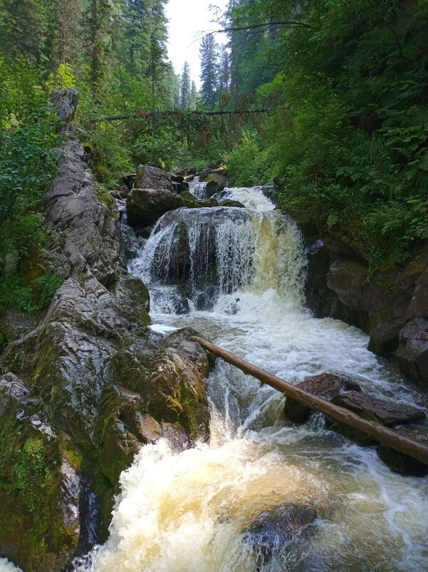 Водопад Третья речка. - Людмила И. 