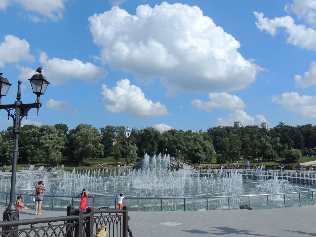 Светомузыкальный фонтан в парке Царицыно.2013 - Александр Качалин
