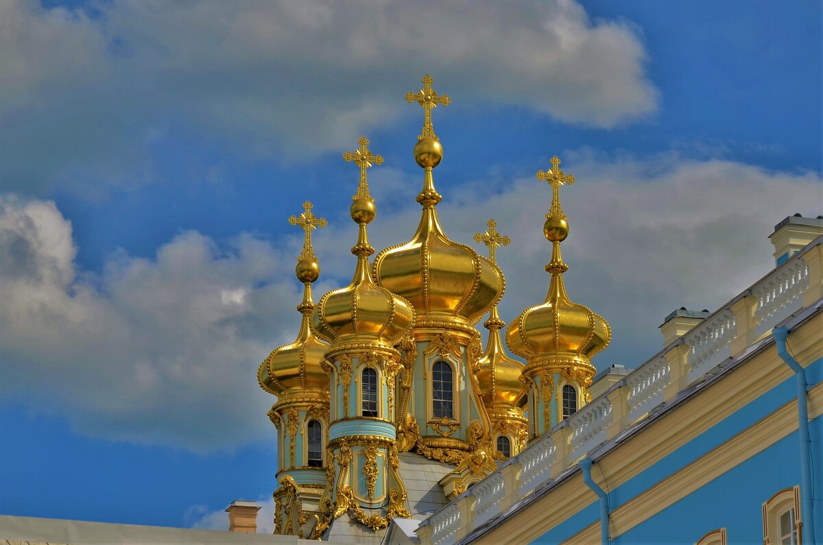 Золотые купола церкви Воскресения Христова... - Sergey Gordoff
