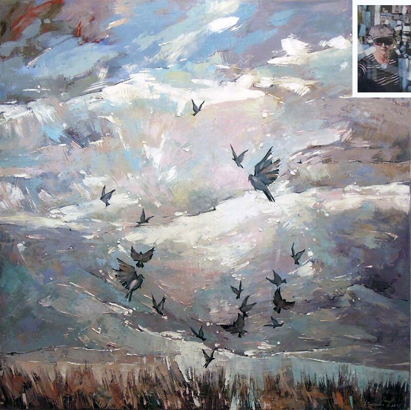 Ещё одна картина Анастасии Крайневой - Тамара Бедай 