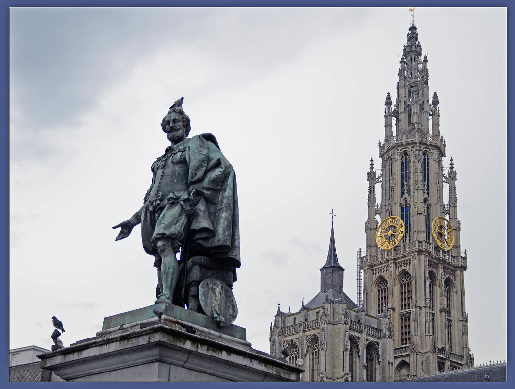 Скульптура Рубенса в Антверпене - Нина Синица