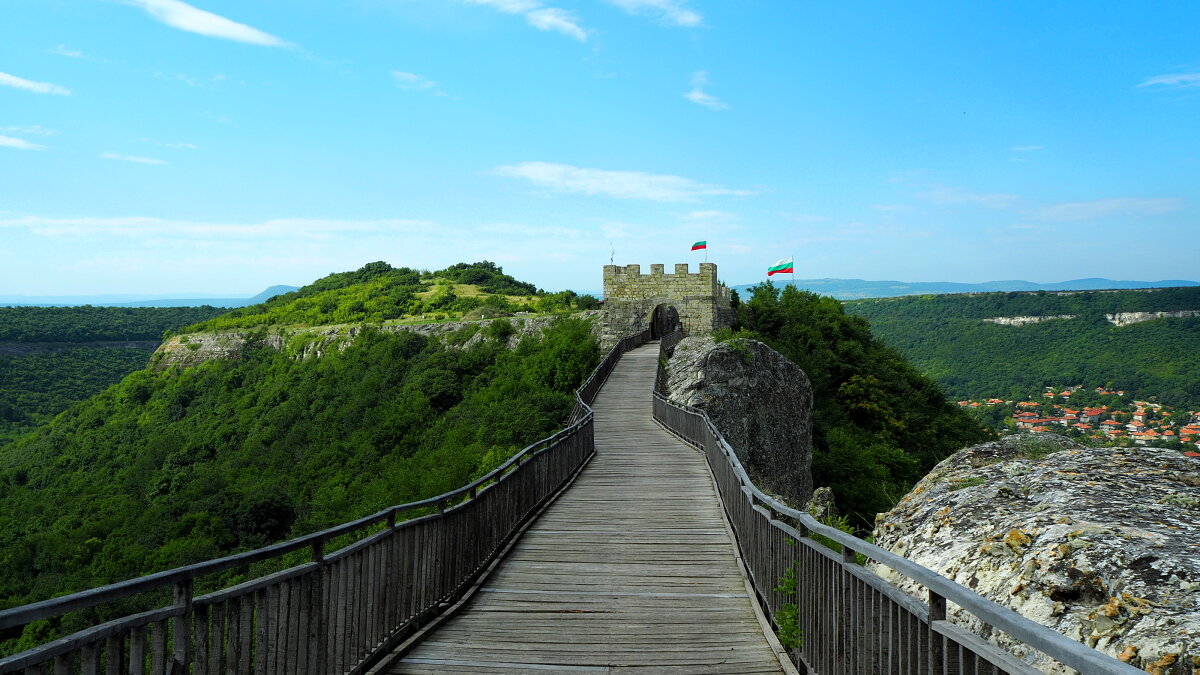 Болгария Крепость Овеч мост длиной 150 м - wea *