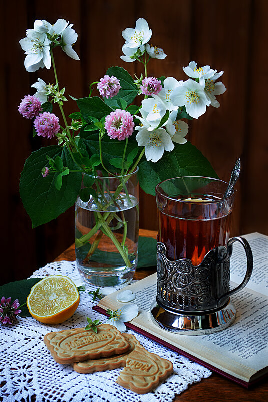 Натюрморт с чаем - Alexandra 