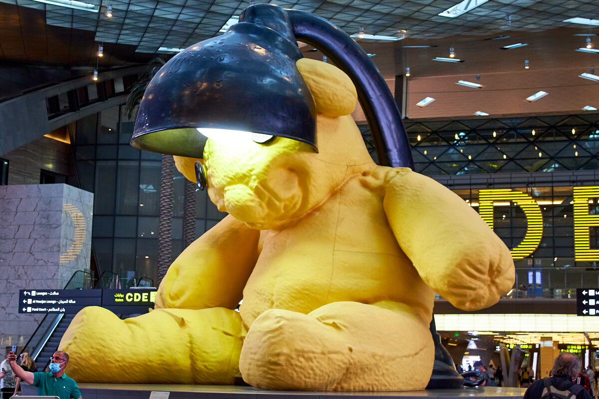 Скульптура в аэропорту Дохи - Алексей Р.