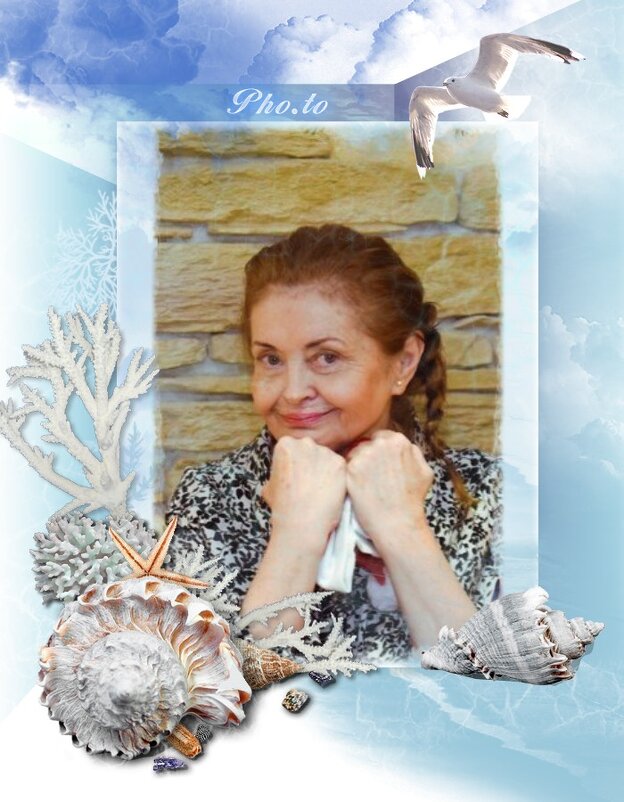 Красивая 70-летняя бабушка. Фотография с Новогоднего праздника. - Анна Брыль