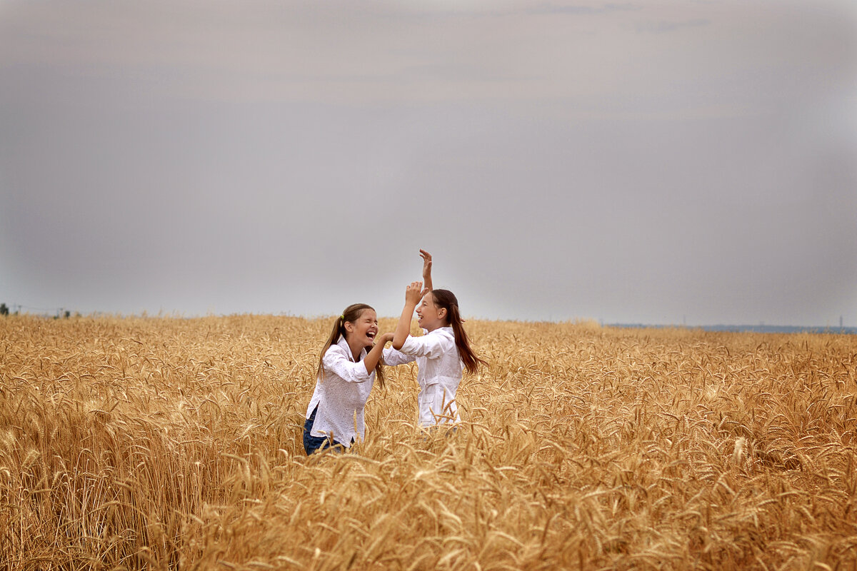 Девочки в поле - Любовь Гулина