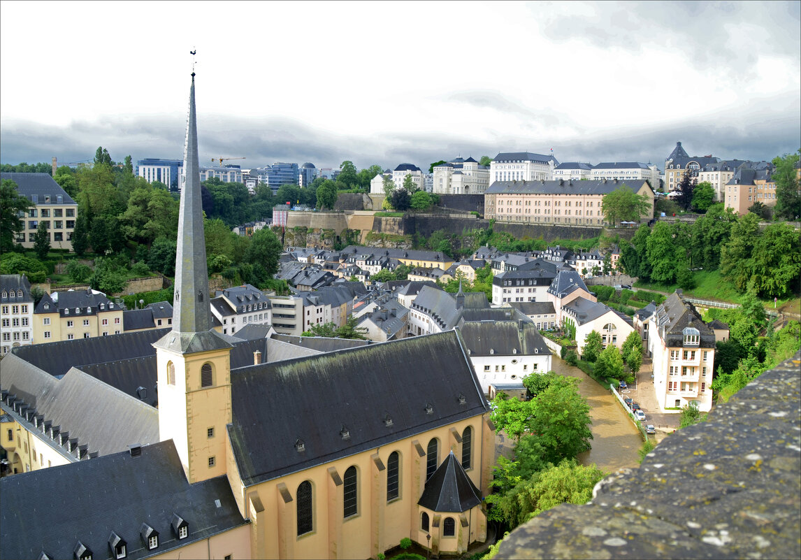Люксембург. Старый город - Нина Синица