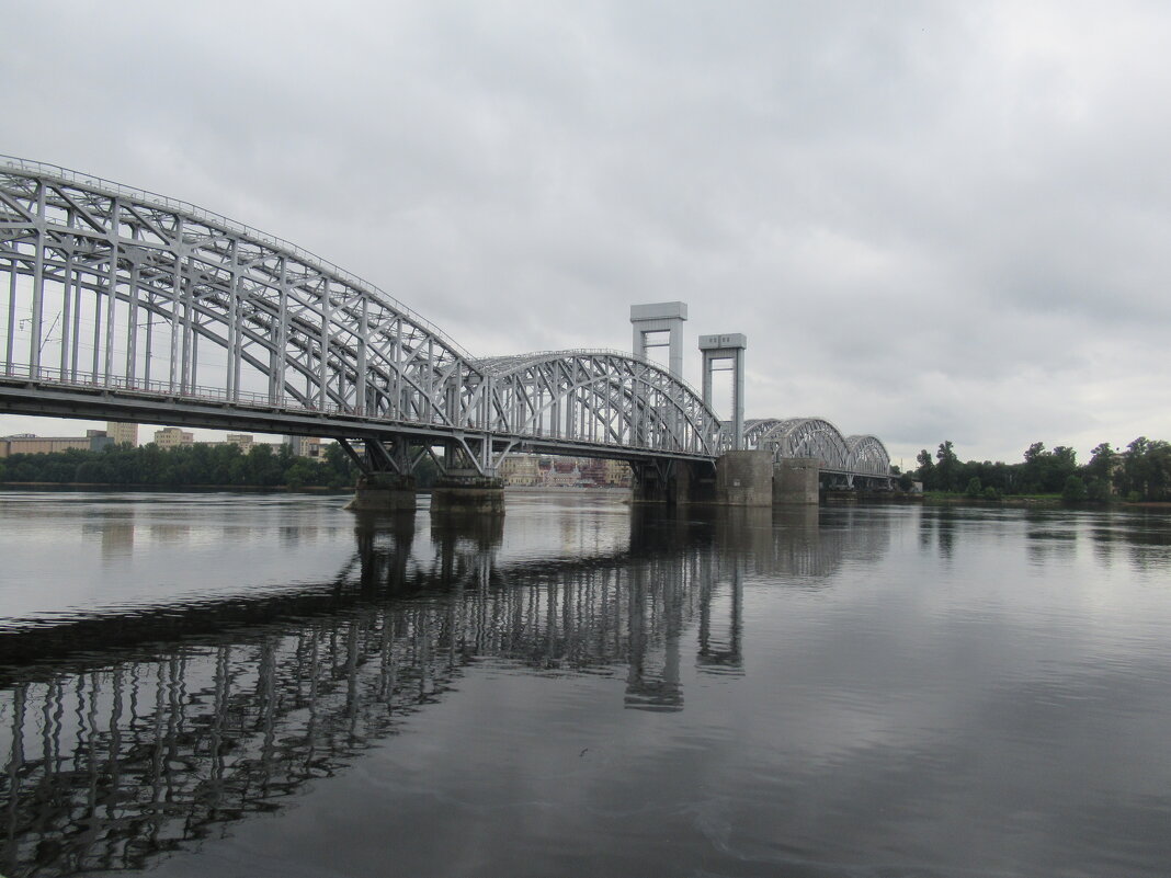 Финляндский железнодорожный разводной мост через Неву - Елена Павлова (Смолова)