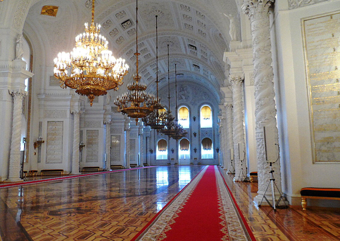 Георгиевский зал Большого Кремлевского дворца - Галина 