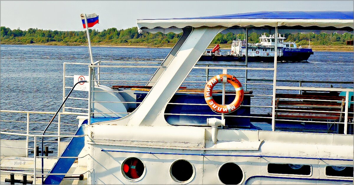 Обстановочное судно "Виктор Шурпицкий" и пассажирский теплоход "Миллениум" - Кай-8 (Ярослав) Забелин