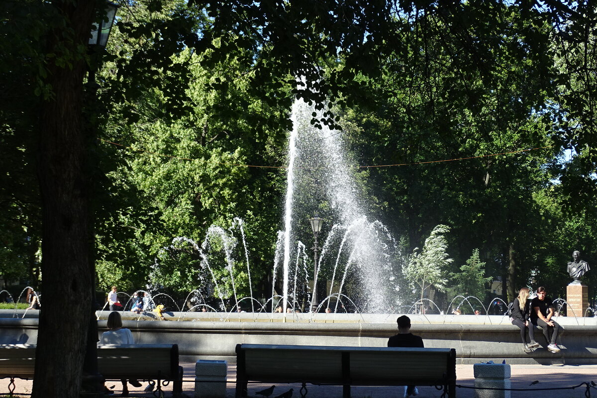 фонтан в городе - Anna-Sabina Anna-Sabina