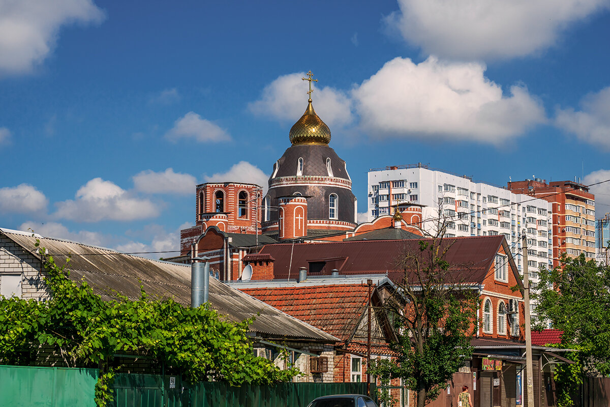 Строится храм в Краснодаре - Игорь Сикорский