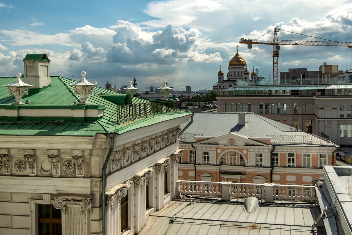 Москва. Виды из Дома Пашкова на Москву. - Надежда Лаптева