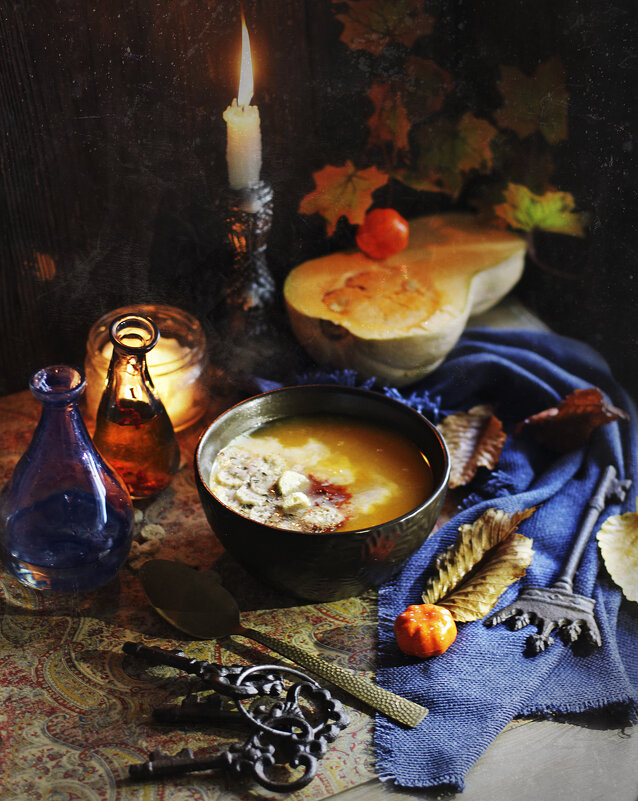Осенний суп для красивой ведьмы. - Елена Прихожай