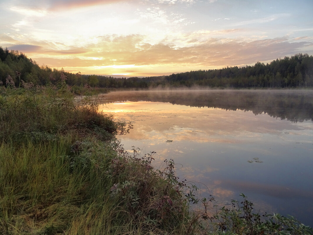 Рассвет на озере - Денис Бочкарёв