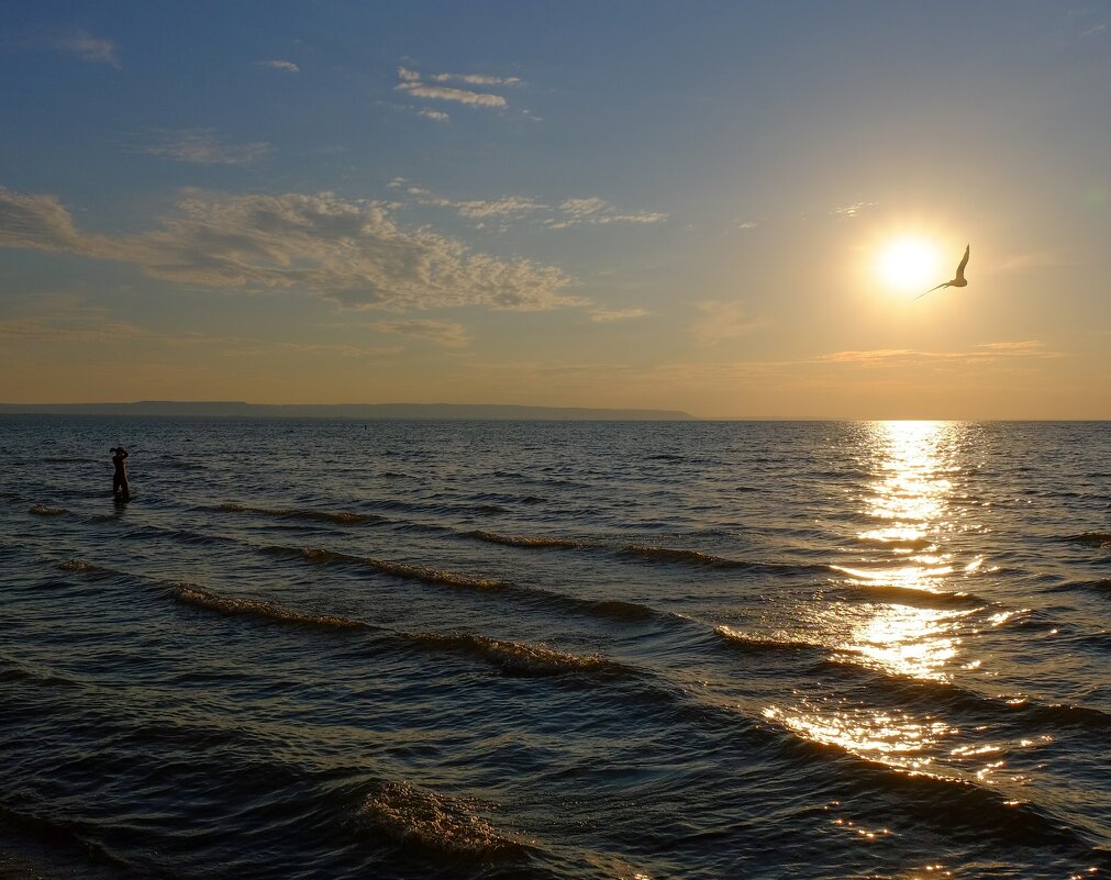 Lake Huron. Sunset - Alexander Hersonski