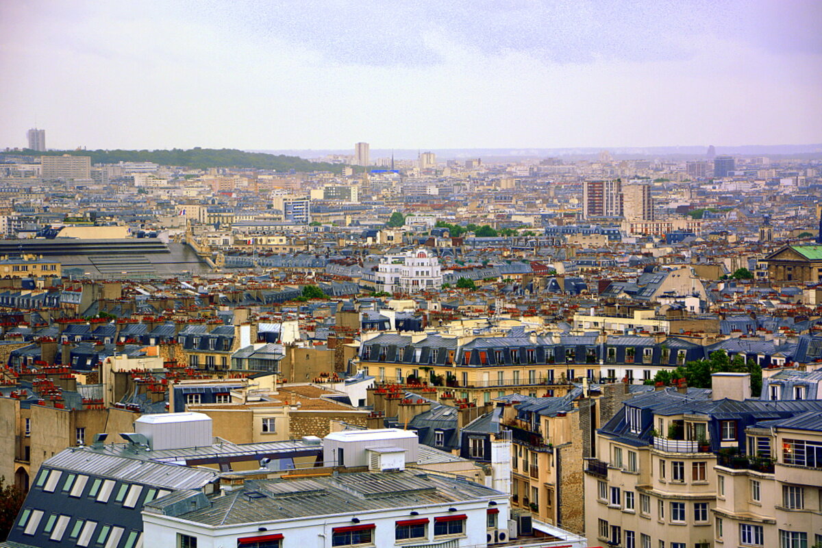 Вид с  холма Монмартра в Париже - Ольга (crim41evp)