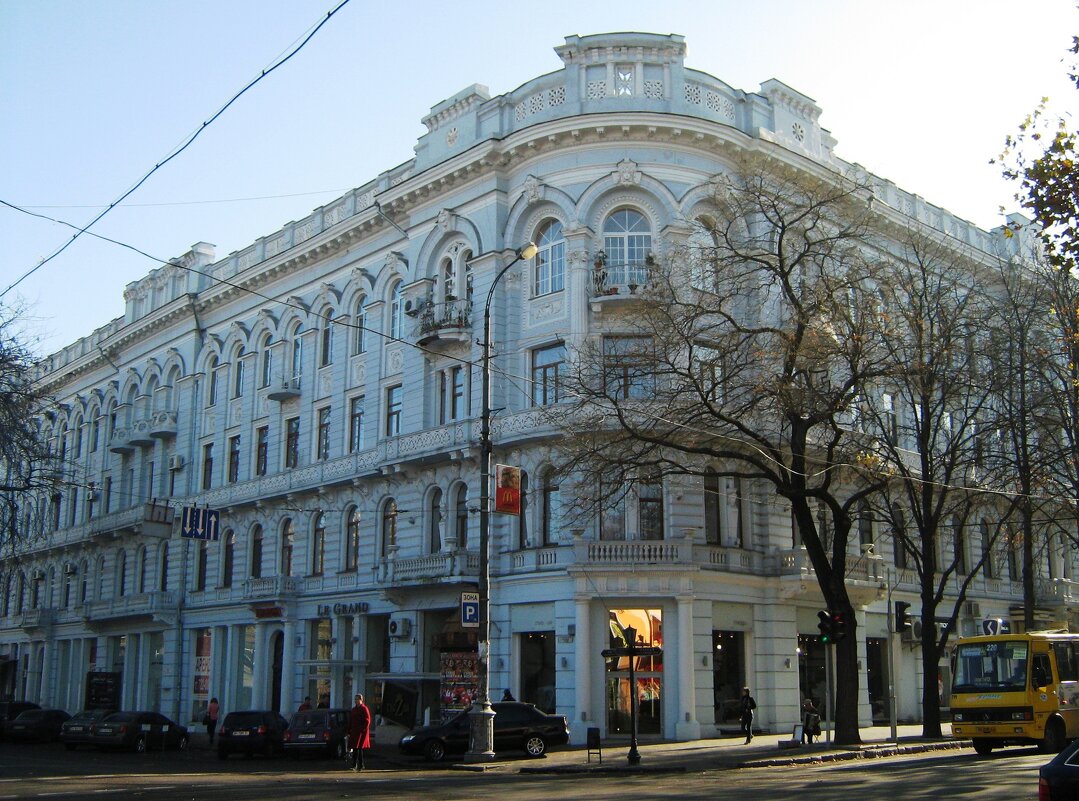 Одесса. Дом с самым длинным в Европе балконом - Юрий Тихонов
