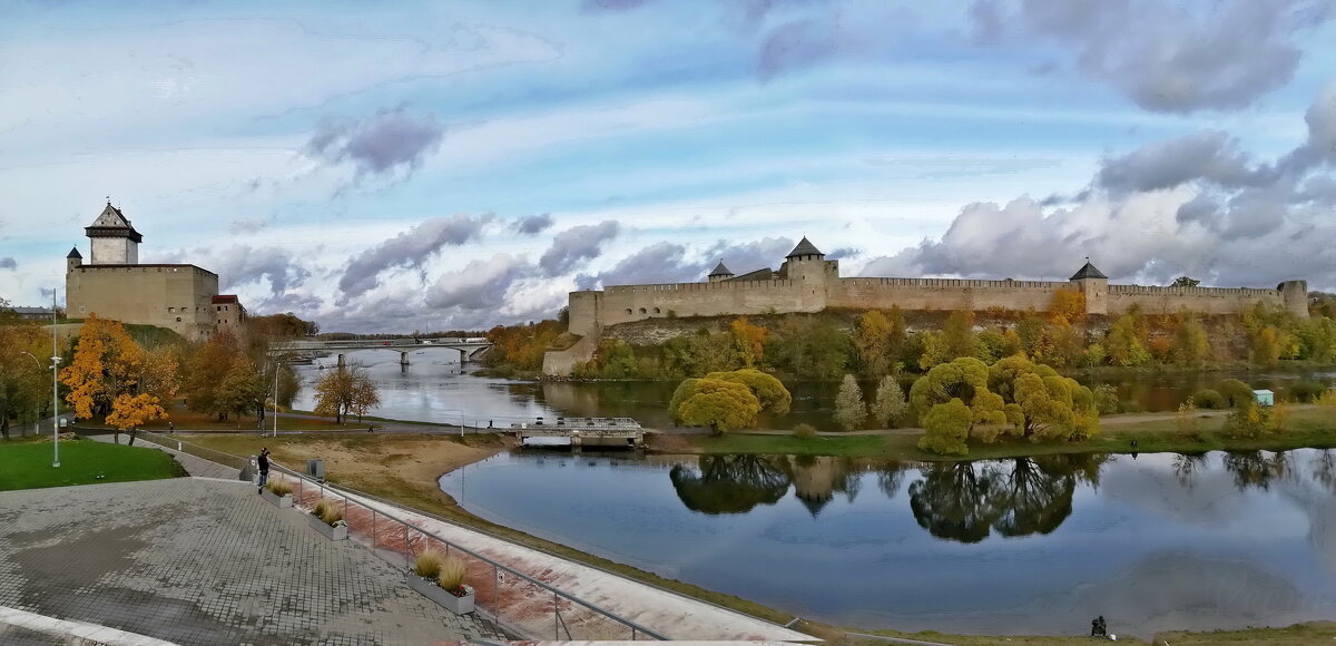 Ивангород-Нарва, две крепости - veera v