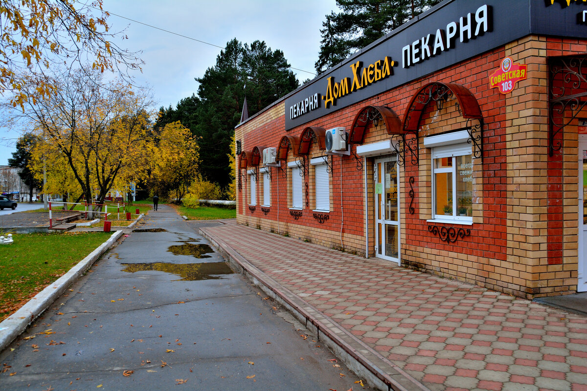 Октябрь в нашем городке. - Александр Зуев