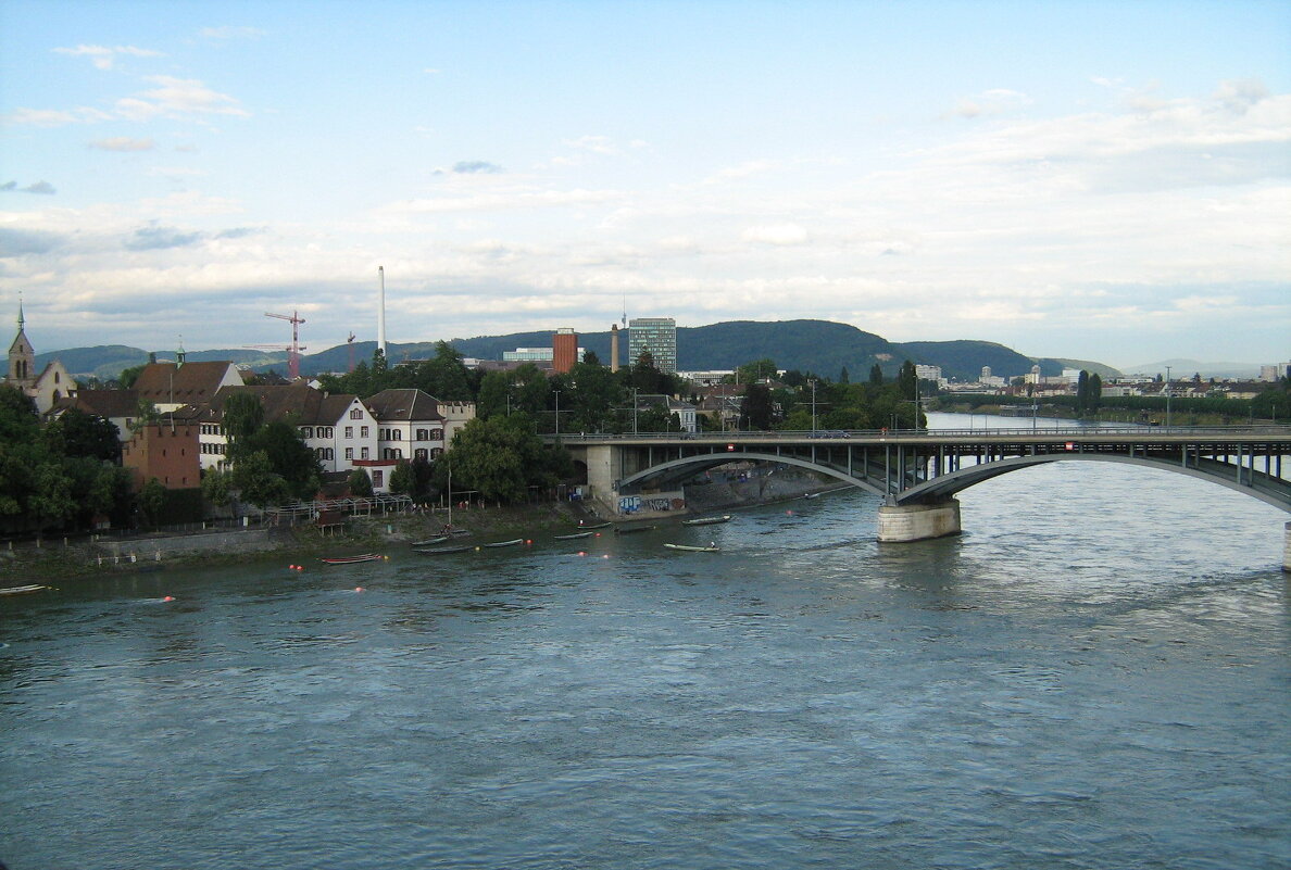 Мост через Рейн. Базель   28 - Гала 