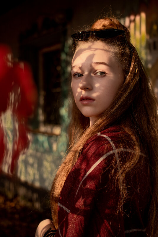 Осенний портрет девушки - Ирина Шустова