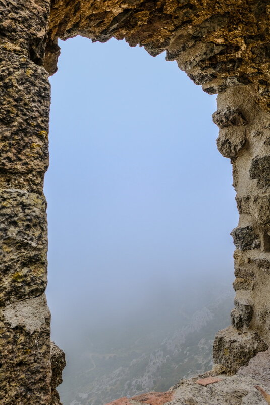 видимость на вершине замка Керибус (Queribus) - Георгий А
