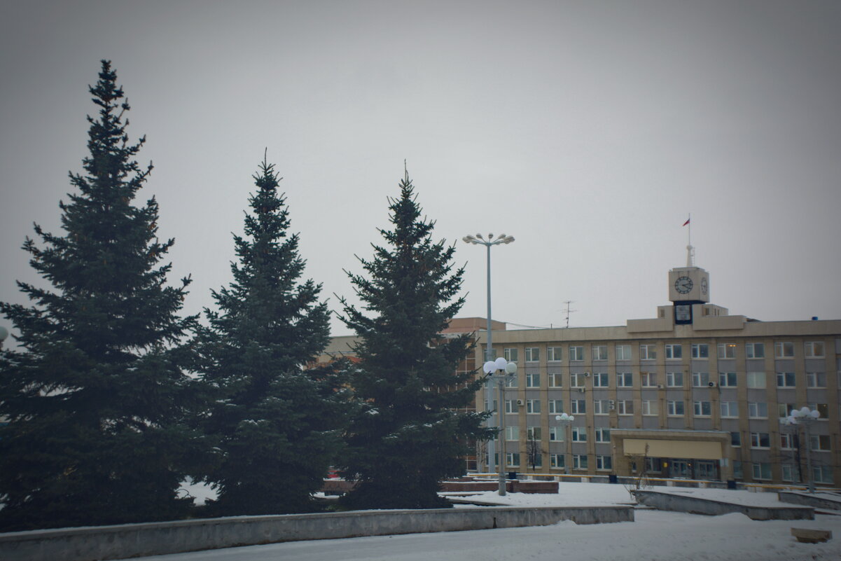 Вид на  главное здание города Каменск-Уральский. - Михаил Полыгалов
