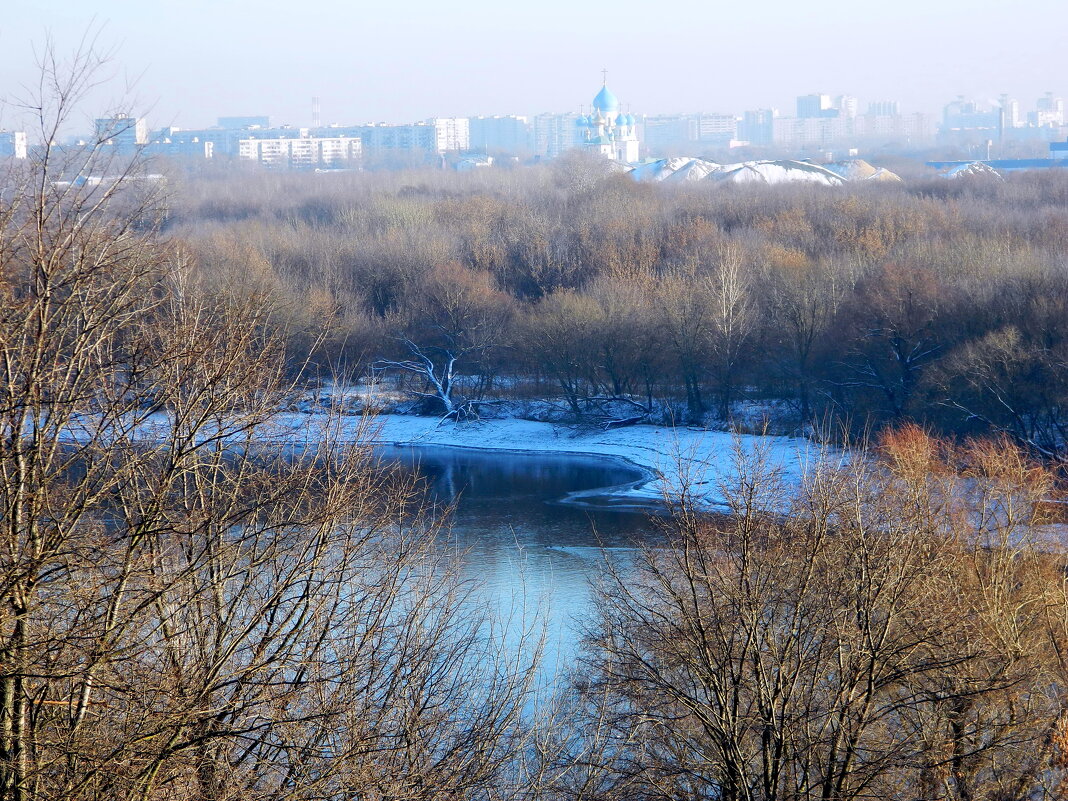 Москва-река в районе Коломенского - Алла Захарова
