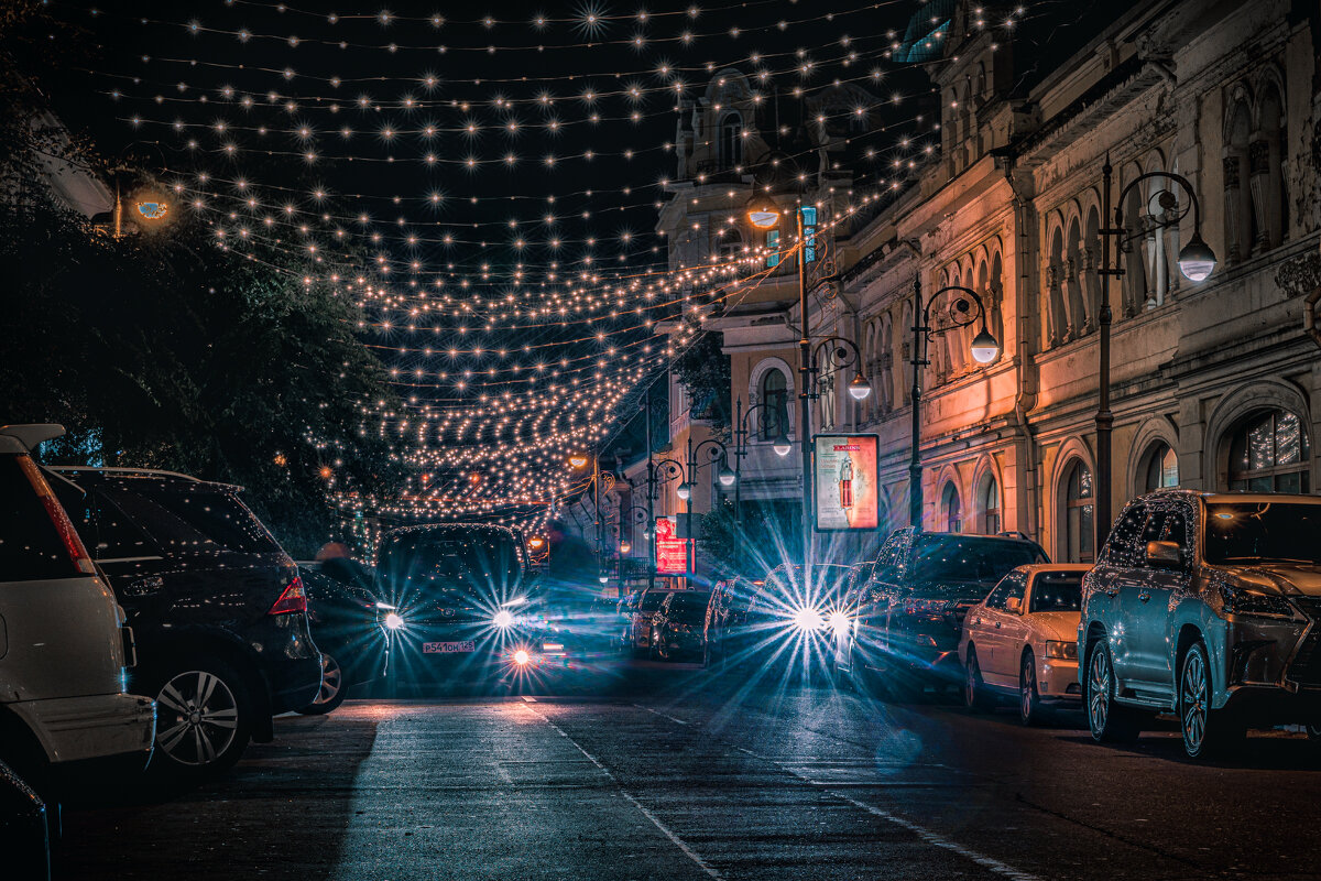 Владивосток - огни ночного города! - Евгений Кучеренко