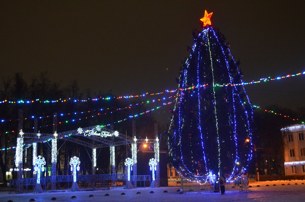 Новогодняя ёлка в Великих Луках - 2021... - Владимир Павлов