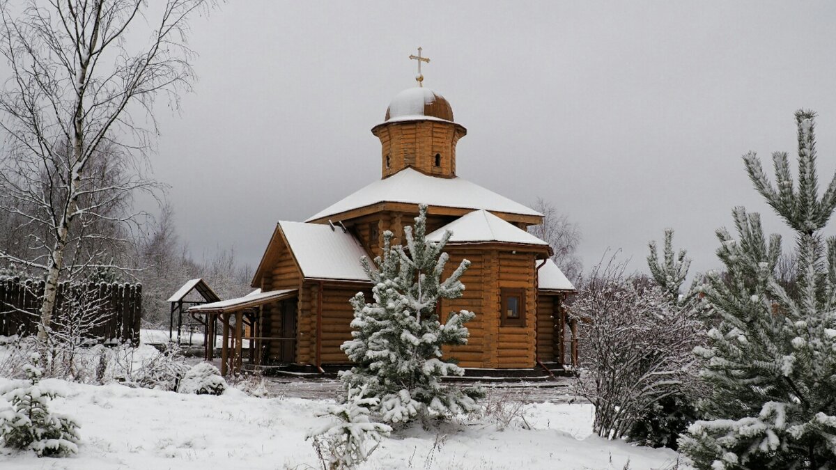 Деревенский православный храм в д.Буценино Смоленского района, Смоленской области. - Милешкин Владимир Алексеевич 