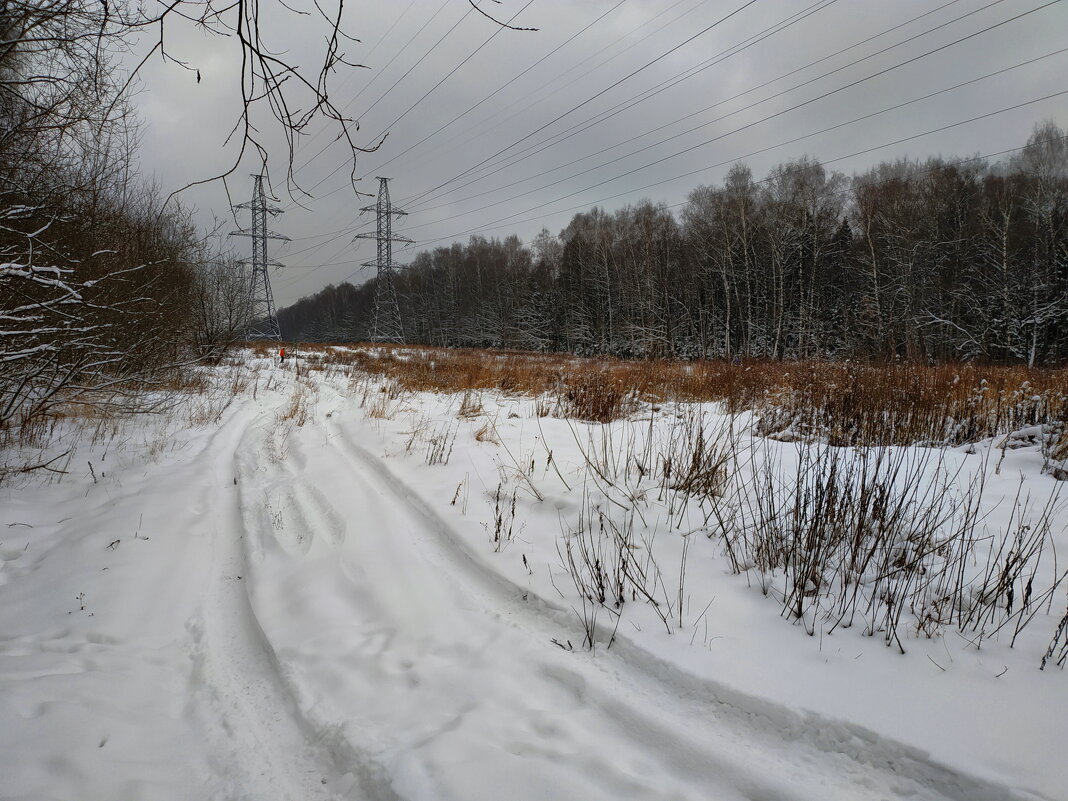 Зимний пейзаж - почти городской, но почти не городской - Андрей Лукьянов