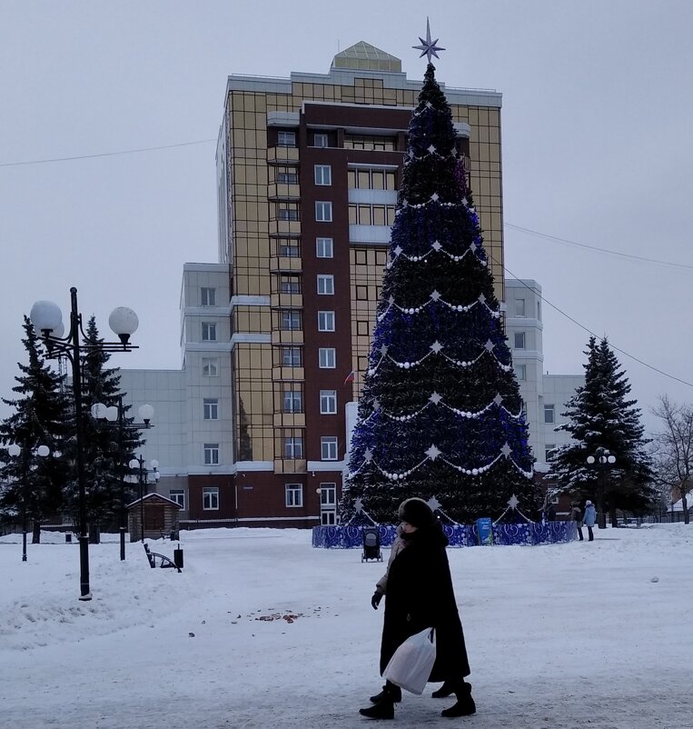 Новогодний город - Галина 
