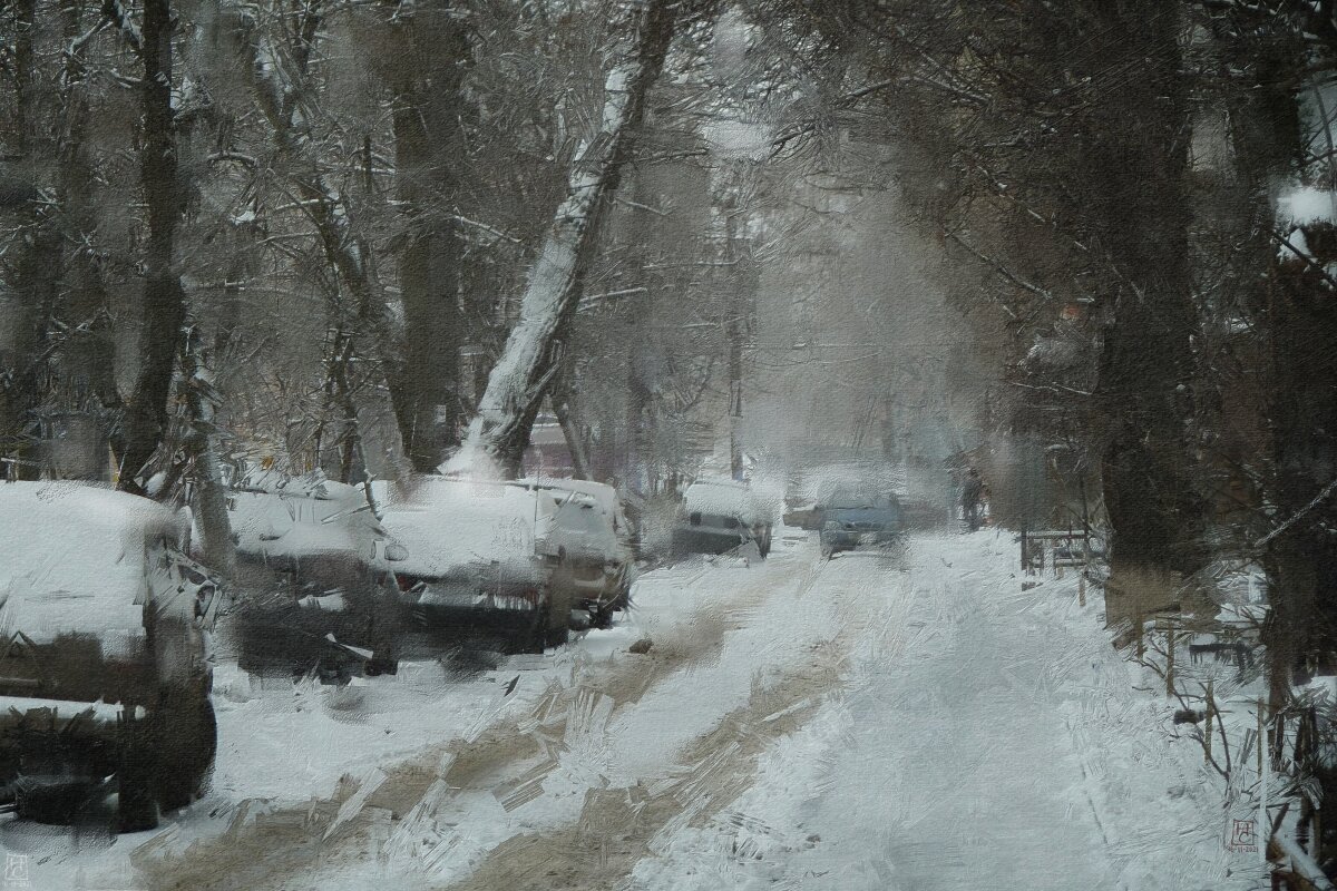 снег во дворах - Николай Семёнов