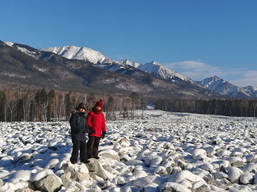 На замерзшей реке Кынгарге - Наталья Тимофеева