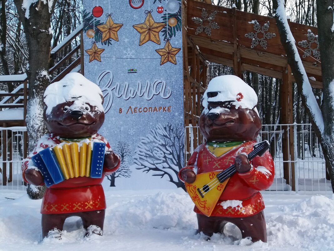 Мишек снегом заметает - Galina Solovova