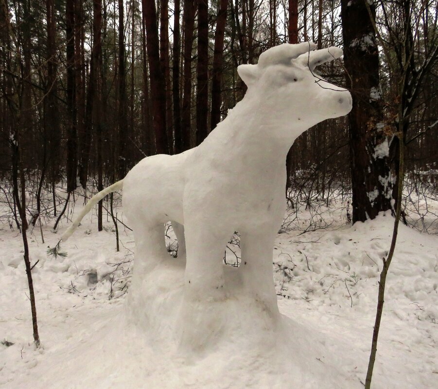 Снежная скульптура - Андрей Снегерёв
