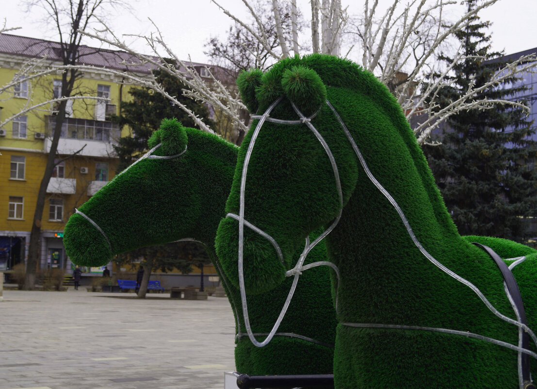 Зеленые лошади - Vlad Proshin 