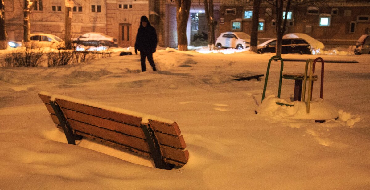 Снежный вечерний Киев - Олег 
