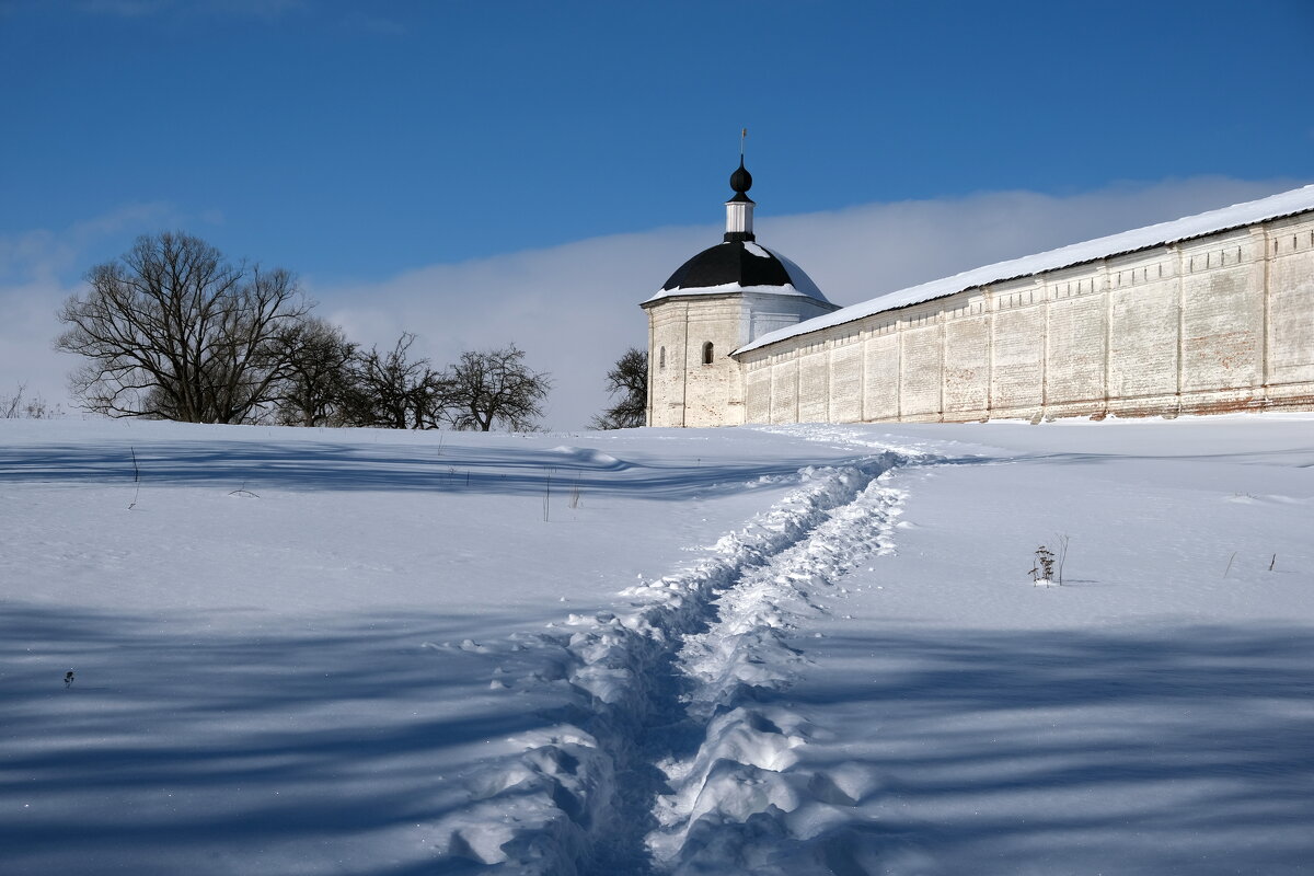 Зима. Южная башня Свенского монастыря - Евгений 