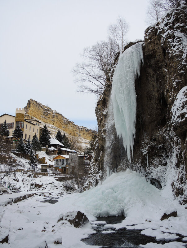 Замерзший водопад - Maria Afanaseva